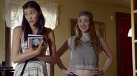 Man from Earth - Holocene – L-R: Isabel (Akemi Look), Tara (Brittany Curran)