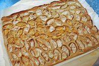 Zu Tisch ... – Teura de orde – Apfelkuchen mit Dinkelmehl.