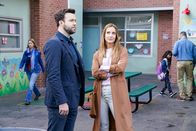 Single Parents – L-R: Will Cooper (Taran Killam) and Priscilla (Hermione Lynch)