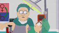 South Park – Mr. Garrison (vorne), Dr. Biber (hinter)