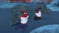 Spider-Man – L-R: Spider-Man / Peter Parker , Miles Morales