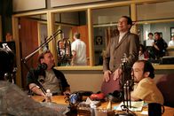 Monk – L-R: JJ the Joke Machine (Kevin P. Farley), Adrian Monk (Tony Shalhoub), Little Willie Karelli (Danny Woodburn).