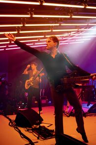 Echoes – Leadsänger und Gitarrist der schottischen Indie-Rockband Franz Ferdinand: Alex Kapranos