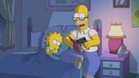 Die Simpsons – Lisa (l.); Homer (r.)
