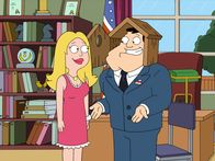 American Dad! – L-R: Francine, Stan