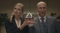 Corporate – L-R: Kate (Anne Dudek), John (Adam Lustick)