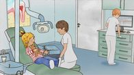 Meine Freundin Conni – Bei ihrem ersten Zahnarztbesuch ist Conni sehr aufgeregt. Doch die freundliche Zahnärztin nimmt Conni die Angst und beantwortet geduldig all ihre Fragen.