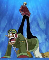 One Piece – Lisop und Sanji.. One Piece, Staffel 7