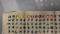Cracking the Code – Der Zodiac-Killer verwendete ein Verschlüsselungsverfahren, bei dem jeder Buchstabe durch ein Symbol ersetzt wurde.