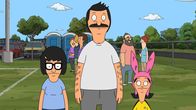 Bob's Burgers – Vorne, l-r: Tina, Bob, Louise
