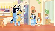 Bluey – L-R: Bandit, Bluey, Bingo
