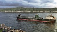 In Seenot – Nur wenige Minuten nach Ihrem Ablegen im Hafen von Eikefet nimmt das Unglück der MV Rocknes seinen Lauf.