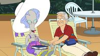 American Dad! – L-R: Roger als Abigail Lemonparty, Larry Herman