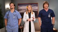 Grey's Anatomy – Zwischen zwei Männern: (l-r) Giacomo Gianniotti als Dr. Andrew DeLuca, Ellen Pompeo als Dr. Meredith Grey, Chris Carmack als Dr. Atticus Lincoln