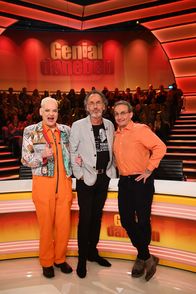 Genial daneben – (v.l.n.r.) Hella von Sinnen; Hugo Egon Balder; Wigald Boning