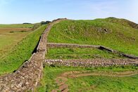 Schätze des Römischen Reichs – Hadrian 's Wall, Northumberland National Park, Northumberland, England, Großbritannien - 17. September 2020