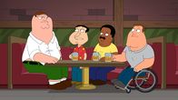 Family Guy – (v.l.n.r.) Peter Griffin; Glenn Quagmire; Cleveland Brown; Joe Swanson