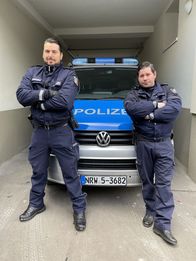 Auf Streife – Stephan (l.); Paul (r.)