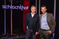 Schlachthof – Von links: Christian Springer und Michael Altinger.