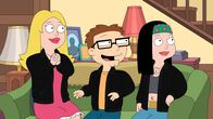 American Dad! – (v.l.n.r.) Francine; Stan; Hayley
