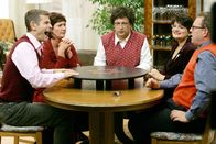 Kult.reloaded – (v.li.) Herbert Knötzl, Steffi Paschke, Gerald Votava, Sigrid Hauser, Herbert Steinböck.