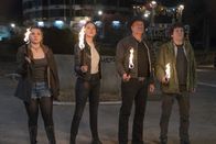 Zombieland: Doppelt hält besser – (v.l.n.r.) Little Rock (Abigail Breslin); Wichita (Emma Stone); Tallahassee (Woody Harrelson); Columbus (Jesse Eisenberg)