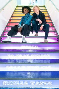 Krause kommt! – SWR Fernsehen KRAUSE KOMMT!, "Nikeata Thompson" Uhr. Besuchen das Urban Nation Museum in Berlin: Choreografin Nikeata Thompson und Pierre M. Krause.