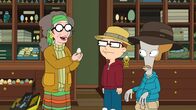 American Dad! – L-R: Elizabeth Hadley, Steve, Roger