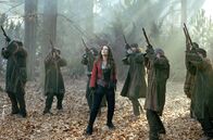 Van Helsing – Werwölfe, Vampire und andere Gestalten machen Anna Velerious (Kate Beckinsale, M.) und den Bewohnern von Transsilvanien das Leben schwer ...