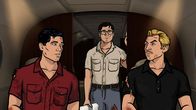 Archer – Eine neue Mission wartet auf Archer (l.), Cyril (M.) und Ray (r.) ...
