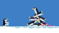 Animanimals – Da hat der Kellner-Pinguin ein schönes Chaos angerichtet.