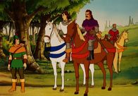 Ivanhoe – Ivanhoe ist König Richard Löwenherz treu ergeben. Der König wird vom österreichischen Kaiser gefangen gehalten. Ivanhoe versucht den König zu retten, doch dessen Bruder Prinz John hat andere Pläne...
