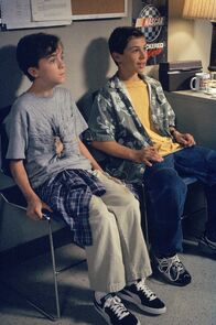 Malcolm mittendrin – L-R: Malcolm (Frankie Muniz), Reese (Justin Berfield)