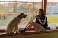 Wuff - Folge dem Hund – Ella (Emily Cox) muss sich an ihr Single-Leben erst gewöhnen. Bozer ist ihr neuer Mitbewohner aus dem Tierheim.