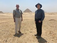 Mythos - Die größten Rätsel der Geschichte – Prof. Tarek Sayed Twafik (l.) und Andrew Chugg (r.)