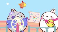 Molang – Molang und Piu Piu treffen einen Piraten, der auf der Suche nach einer Insel mit einem versteckten Schatz ist.