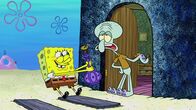 SpongeBob Schwammkopf – L-R: SpongeBob, Squidward