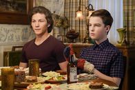 Young Sheldon – Georgie Cooper (Montana Jordan, l.); Sheldon Cooper (Iain Armitage, r.)