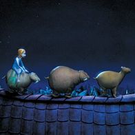 Unser Sandmännchen – Die drei Moffels erfüllen Luzie (li.) jede Nacht einen Wunsch.