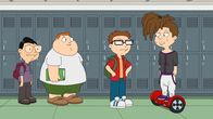 American Dad! – L-R: Toshi, Barry, Steve, Snot
