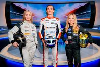 Formel 1 Motorhome – L-R: Bianca Steiner, Ferdinand Habsburg, Corinna Kamper.