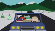 South Park – L-R: Stan, Kenny, Eric, Officer Barbrady, Marvin