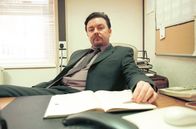 The Office – David Brent (Ricky Gervais) WARNING This image may only be used for publicity purposes in connection with the broadcast of the programme as licensed by BBC Worldwide Ltd & must carry the shown copyright legend. It may not be used for any commercial purpose without a licence from the BBC.