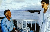 Klinik unter Palmen – Klausjürgen Wussow (Dr. Frank Hofmann), Anja Kruse (DDr. Andrea Kaltenbach).