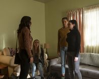 Mysterious Mermaids – (v.l.n.r.) Nicole Martinez (Natalee Linez); Janine (Hannah Levien); Maddie Bishop (Fola Evans-Akingbola); Ryn (Eline Powell)