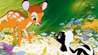 Bambi – L-R: Bambi, Flower
