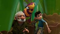Insectibles – Gramps, Willow und Zak beobachten die Schmeißfliegen.