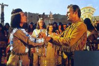 Winnetou I – (v.li.) Pierre Brice (Winnetou), Lex Barker (Old Shatterhand).