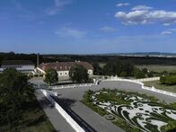 Querbeet Classix – Blick in den Barockgarten von Schloss Hof.