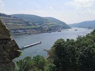 Entlang des Rheins – Der Rhein ist einer der wichtigsten Binnenschifffahrtswege Europas. Gleichzeitig ist er Ausflugsziel und Freizeitareal.